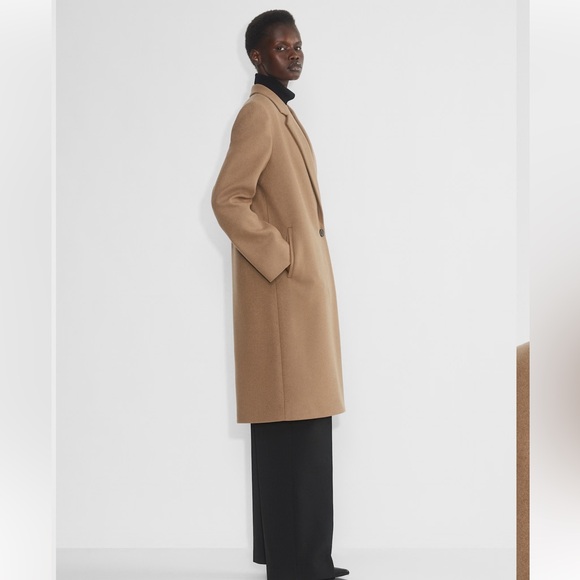 Babaton The New Stedman Coat - Virgin Wool in BLACK - Picture 6 of 8